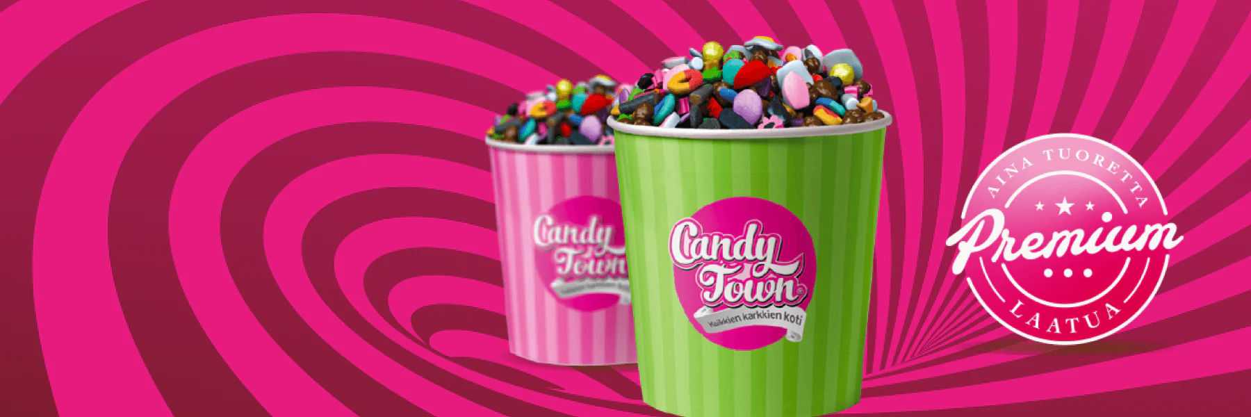 Suomen makein ja tuorein karkkitaivas